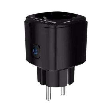 Imagem de Tomada Inteligente WiFi 16A 20A Com Medidor De Energia, Controle Por V