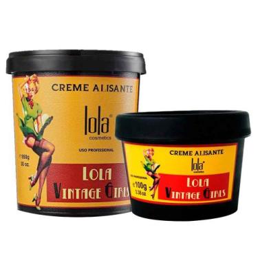Imagem de Lola Cosmetics Vintage Girls Kit com 2 Cremes Alisante - Lola From Rio