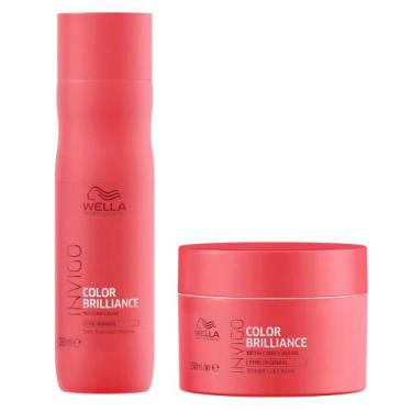 Imagem de Wella Professionals Invigo Color Brilliance Kit  Shampoo + Máscara, Ki
