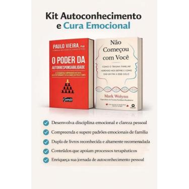 Imagem de Kit Autoconhecimento e Cura Emocional  O Poder da Autorresponsabilidad