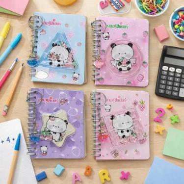 Imagem de Caderno Urso 60 FLS Caderno De Anotações 8,5X11,5cm Listrada Capa Dura