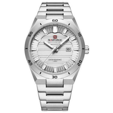 Imagem de relógio masculino quartzo à prova d´água em aço inoxidável 