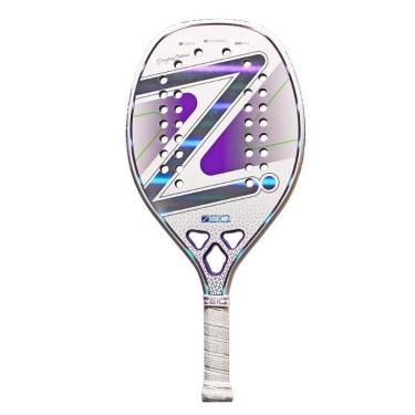 Imagem de Raquete de Beach Tennis Pro Violet Collani White Zeiq – 3K-Unissex