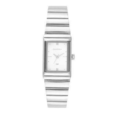 Imagem de Relogio Mondaine Feminino Ref: 99851l0mvne2 Retangular Prateado