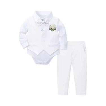 Imagem de Conjunto De Roupa Para Batizado De Menino, Traje Formal Para Páscoa, I