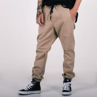 Imagem de Jogging Masculina Vic Max, Caqui, P