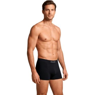 Imagem de Cueca Boxer Masculina Dia a Dia Básica Sem Costura Anatômica Confortável Hoahi 016HOB22125PT