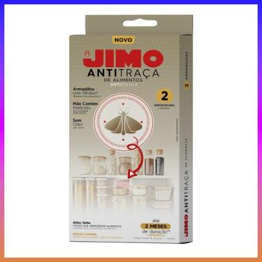 Imagem de Anti Traça Alimentos Jimo Estojo 2un Duração 2 Meses Cada