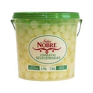 Imagem de Cebolinha Cristal Em Conserva Sabor Nobre Balde 2kg