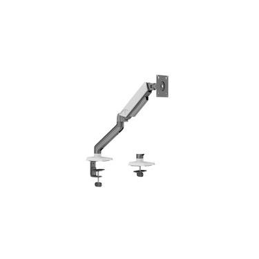 Imagem de Suporte de Mesa Articulado para Monitor de 17" a 32" Elements Audaz Single, com Pistão a Gás, Branco - 72138