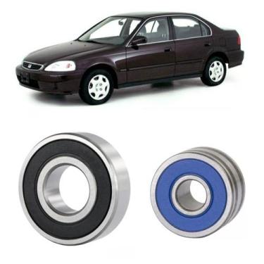 Imagem de Rolamentos Alternador Honda Civic 1.6L 1996 até 2000, Manual - AD Part