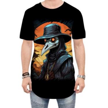 Imagem de Camiseta Longline Máscara da Peste Negra 24 - Kasubeck Store®, GG