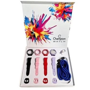 Imagem de Relógio Champion Digital Troca Pulseiras Analógico CP40377C-Feminino