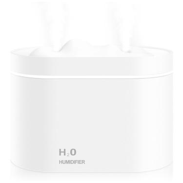 Imagem de Mini Umidificador Ultrassônico Portátil 800ml, Silencioso, Desligamento Automático, 110...