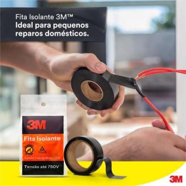 Imagem de Fita Isolante Imperial SLIM 18MMX5M PCT.C/10 - 3M