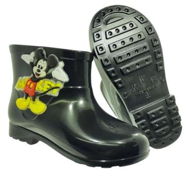 Imagem de bota galocha bota Infantil menina e menino Chuva Impermeável - NoBrand