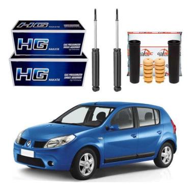 Imagem de Kit Amortecedor Traseiro Sandero 1.0 1.6 2007 A 2010 - Nakata