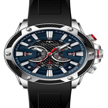 Imagem de Relógio Technos Masculino Ts Carbon Prata - JS25BCK/2A