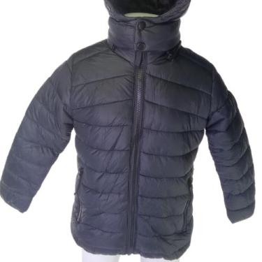 Imagem de Jaqueta De naylon Bobojaco Infantil Masculina Tm 2 à 6 Anos Cor:PretoT