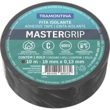 Imagem de Fita Isolante Classe C 0,13x19 mm 10 metros Tramontina - Preto, Amarel