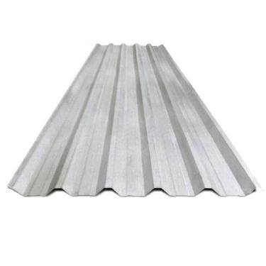 Imagem de Telha Trapezoidal Metálica Tr40 0,43mm X 3 Metros Aço Galvalume Alta Resistência Calha Forte