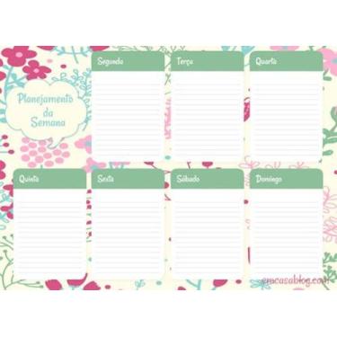 Imagem de Calendario planejamento semanal - fani - LUZ E VIDA