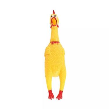 Imagem de Brinquedo para caes frango galinha sonora para cachorro - Club Pet