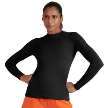 Imagem de Camiseta Feminina Térmica Proteção UV Repelente Roupa Academia Lupo, M