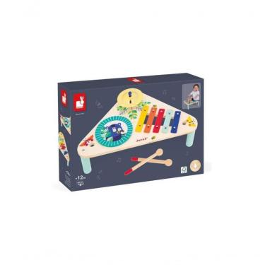 Imagem de Mesa Musical Gioia J07655 com Brinquedo para Crianças a Partir de 12 Meses Multicor Janod 40CM