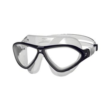 Imagem de Máscara de Natação Zoggs Horizon Flex  Flexpoint V-Groove com Visão Pa