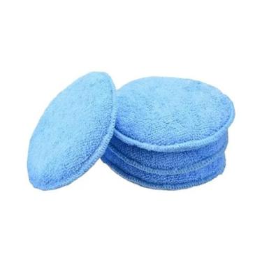 Imagem de Esponja De Microfibra Para Polimento Automotivo, Almofada De Limpeza E