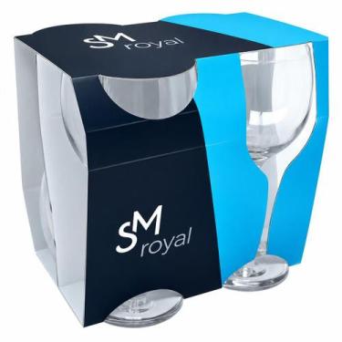 Imagem de Jogo de Taças P/Agua com 4Pcs SM Royal 365ml Nadir