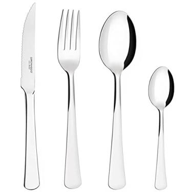 Imagem de Faqueiro com 24 peças - Inox - Toronto