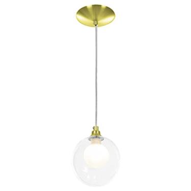 Imagem de Lustre Pendente Harmony Bolinha Dourado