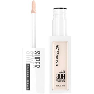 Imagem de Maybelline Super Stay Liquid Concealer Makeup, Full Coverage Concealer, Up to 30 Hour Wear, Transfer Resistant, Natural Matte Finish, Oil-free, Available in 16 Shades, 01, 0.33 fl oz