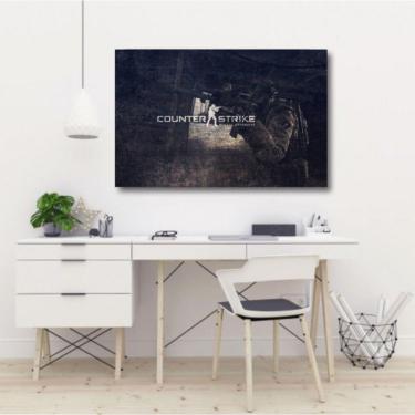 Imagem de Quadro decorativo CSGO - Jogos de FPS - Tela em Tecido