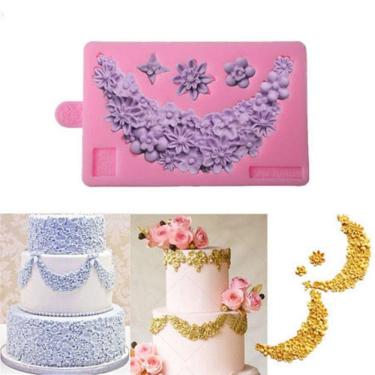 Imagem de Molde De Silicone Acabamento, Babado