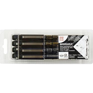 Imagem de ESTOJO KURETAKE MANGAKA C/8 BLACK CNM8VBK