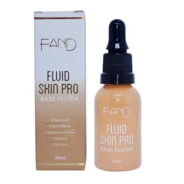Imagem de Base Fluid Skin Pro Fand Makeup 30ml Escolha a Cor (03)
