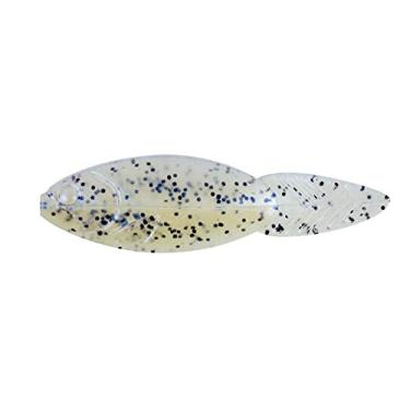 Imagem de Bobby Garland Isca de pesca de plástico macio, 3,8 cm, pacote com 15, leite de macaco