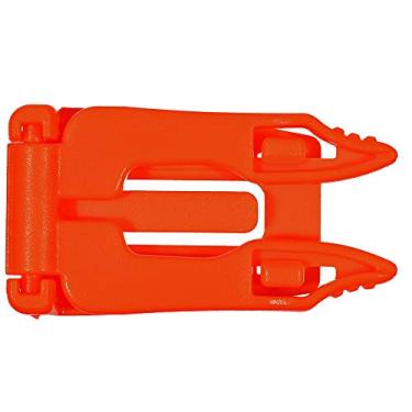 Imagem de Clipes de mosquetão com alça de corda de paraquedista da West Coast – Clipes de fixação para bolsa e alça de roupa – clipes de 5 x 1 polegadas disponíveis em cores temáticas ao ar livre e pacotes de 2, 5, 10 e 20 peças, Laranja, 2 Pack