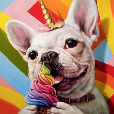 Imagem de Buffalo Games - Pride Pup - Quebra-cabeça de 300 peças grandes