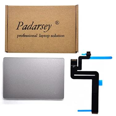 Imagem de Padarsey Touchpad Trackpad A1932 original compatível com MacBook Air 13,3 polegadas A1932 Touchpad Trackpad com cabo 2018 ano (cor prata)