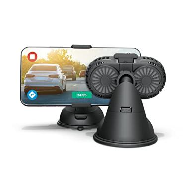 Imagem de DRIVER -App-Carro-Suporte de telefone-Montagem-Refrigeração-Rotação-Painel de controle-para-brisa-Compatível