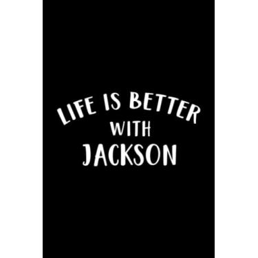 Imagem de Whiskey Tasting Journal - Life is Better With Jackson, Dating Jackson Graphic: Jackson, Record keeping notebook log for Whiskey lovers and collectors ... your Whiskey collection and products,Pocket