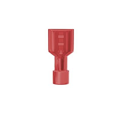 Imagem de Sforplast Terminal Fêmea Total-Isolado Nylon Vermelho - 0 5X1 5 Mm² - 20 Peças