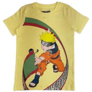 Imagem de Camiseta Infantil Menino Com Estampa Do Naruto - Bykyko