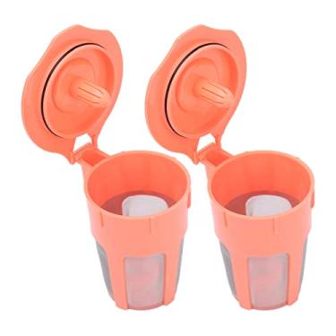 Imagem de Copo de cápsula de café, reutilizável, fácil de limpar, reciclável, filtro de cápsula de café, micro malha para escritório, cafeteria para casa