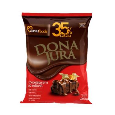 Imagem de Chocolate Em Pó Solúvel 35% 1,005Kg Dona Jura Cacau Foods
