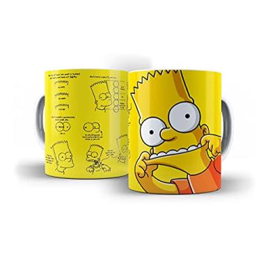 Imagem de LEAR Caneca de Cerâmica Bart Simpsons 325ML